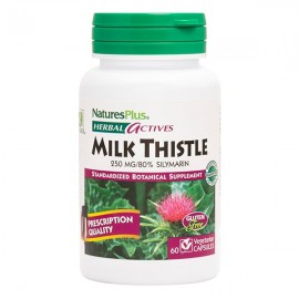 NaturesPlus Herbal Actives Milk Thistle 250mg 30 caps