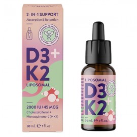 JMN Nutraceutical D3+K2 Liposomal 2000iu / 45mcg 30ml