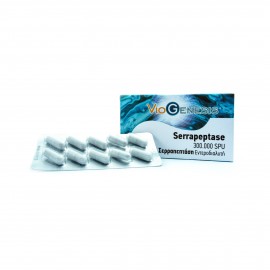 Viogenesis Serrapeptase 300.000 SPU 60 κάψουλες