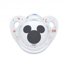 Nuk Disney Classics Mickey Πιπίλα Σιλικόνης 0-6 μηνών, 1τεμ