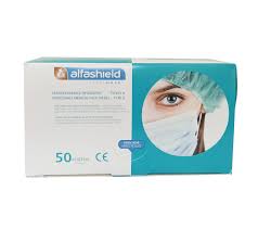Karabinis Medical Alfashield Alfa Mask Ιατρικές Μάσκες Προσώπου Τύπου ΙΙ 50τμχ