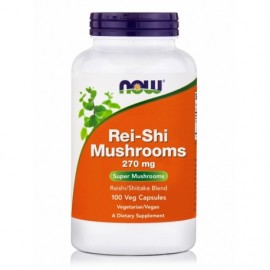 Now Rei-Shi Mushrooms 270 mg 100caps