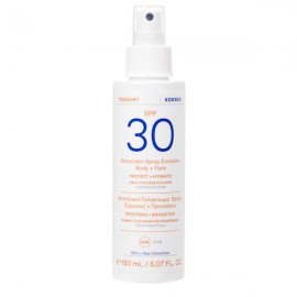 Korres Sun Yoghurt Spray Emulsion Face & Body Spf30  150ml