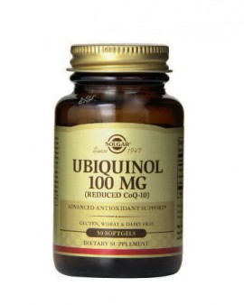 Solgar Ubiquinol 100mg 50 softgels