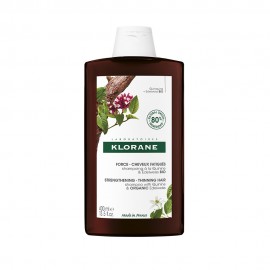 Klorane Quinine & Edelweiss Bio Strength, Thinning Hair Loss Shampoo 400ml