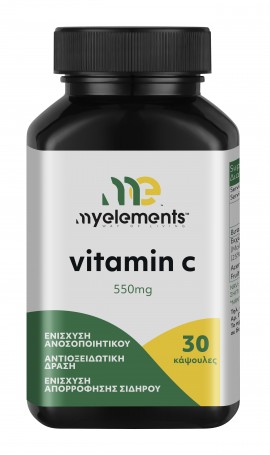 My Elements Vitamin C 550mg 30tabs