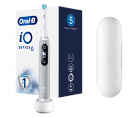 Oral-B iO Series 6 Ηλεκτρική Οδοντόβουρτσα Grey Opal 1τμχ