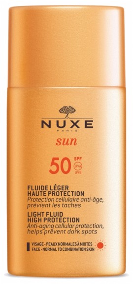 Nuxe Sun Light Fluid High Protection SPF50 50ml