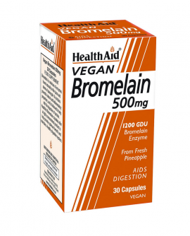 HealthAid Bromelain 500mg 30 caps