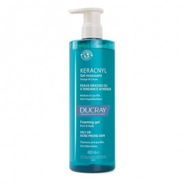 Ducray Keracnyl Gel Moussant Πρόσωπο και Σώμα 400ml