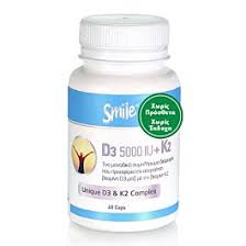 Smile D3 5.000 + K2  60caps