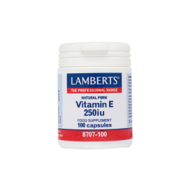 Lamberts Vitamin E 250iu 100 κάψουλες