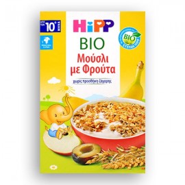 Hipp Muesli with apple & banana 10m+ 200gr