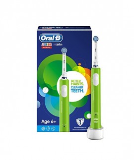 Oral-B Jurior 6+ Years, Παιδική Ηλεκτρική Οδοντόβουρτσα Πράσινη