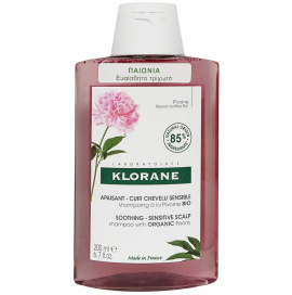 Klorane Pivoine Σαμπουάν με Παιωνία 200ml