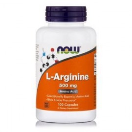 Now L-Arginine 500mg 100 κάψουλες