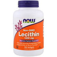 Now Non-GMO Lecithin 1200mg 100Softgels