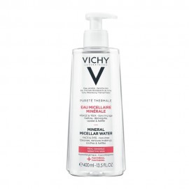 Vichy Purete Thermale Eau Micellar Minerale Water + Panthenol for Sensitive Skin 400ml