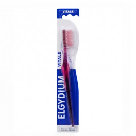 Elgydium Vitale Tonique Soft Οδοντόβουρτσα Ροζ