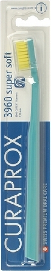 Curaprox CS 3960 Super Soft Toothbrush 1pc Blue-Yellow