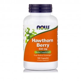 Now Hawthorn Berry 540mg 100 Veg Capsules