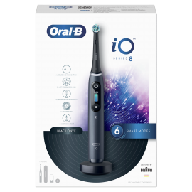 Oral-B iO Series 8 Ηλεκτρική Οδοντόβουρτσα Magnetic Black Onyx 1τμχ