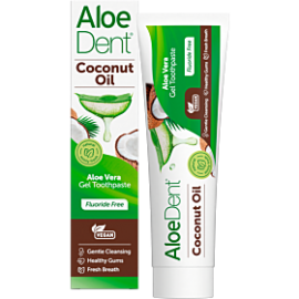 Optima AloeDent Coconut Oil Οδοντόκρεμα 100ml