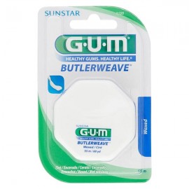 Gum ButlerWeave (1155) Waxed Floss Κηρωμένο Οδοντικό Νήμα 55m