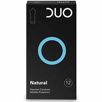 Duo Natural Condoms Normal 12 pieces