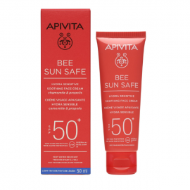 Apivita Bee Sun Safe Hydra Sensitive Soothing Face Cream SPF 50+ 50ml