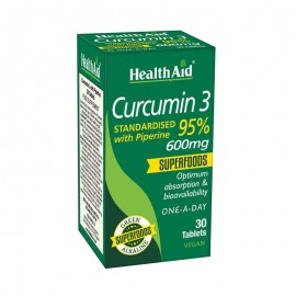 HealthAid Curcumin 3 600mg 30 ταμπλέτες