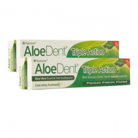 Optima Aloedent Triple Action Toothpaste 2x100ml