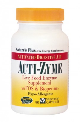 NaturesPlus Acti Zyme 90 φυτικές κάψουλες