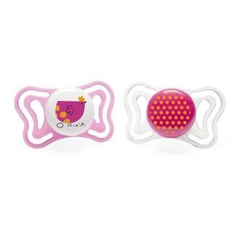 Chicco Physio Forma Light (71035-21) Silicone Soothers 16-36 Months Pink
