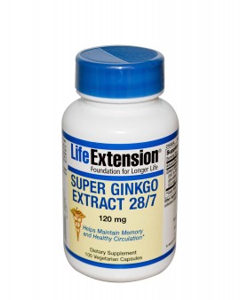 LIFE EXTENSION Super Ginkgo Extract 120mg