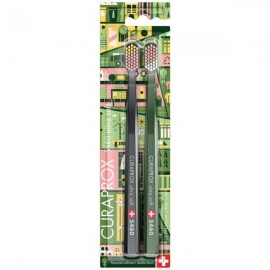 Curaprox CS 5460 Ultra Soft Duo Recycled  Edition 2pcs Green
