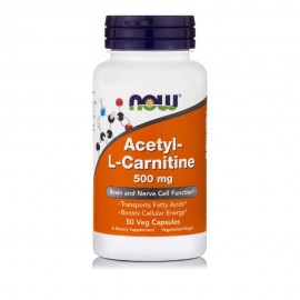 Now Acetyl L-Carnitine 500mg 50 κάψουλες