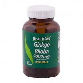 Health Aid Ginkgo Biloba 5000mg 30caps