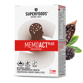 Superfoods MemoAct Plus 30 κάψουλες