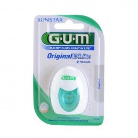 Gum Original White Floss (2040) Λευκαντικό Κηρωμένο Λεπτό Νήμα 30m
