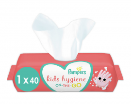 Pampers Kids Hygiene On-The-Go Μωρομάντηλα 40τμχ