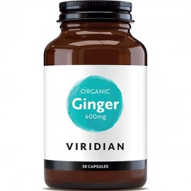 Viridian Organic Ginger 400mg 30caps
