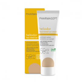 Pharmasept Heliodor Face Tinted Sun Cream Αντηλιακή Κρέμα Προσώπου με Χρώμα SPF50 50ml