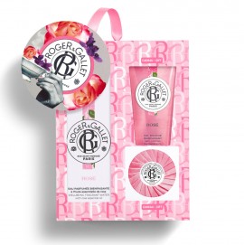 Roger & Gallet Set Rose Eau Parfumee Bienfaisante 100ml + Rose Savon Bienfaisant 50gr + Rose Gel Douche Bienfaisant 50ml