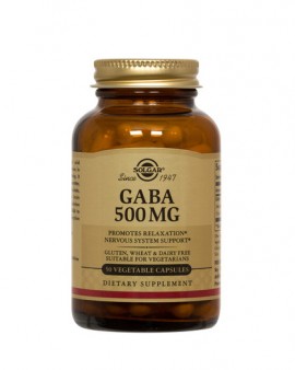 Solgar GABA 500mg 50 φυτοκάψουλες