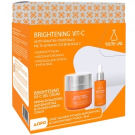 Youth Lab Promo Brightening Vit-C Gel Cream 50ml & Δώρο Brightening Vit-C 15ml