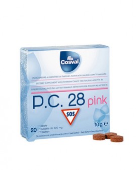 COSVAL P.C28 Pink 20 δισκία