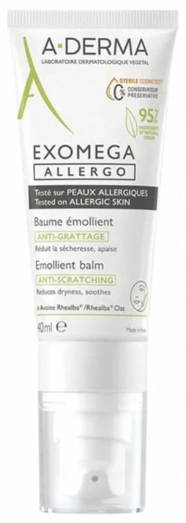 ADerma Exomega Control Allergo Emollient Balm 40ml