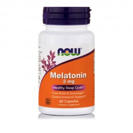 Now Melatonin 3mg 60 capsules