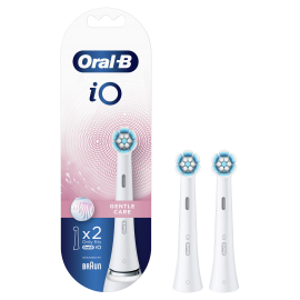 Oral-B Ανταλλακτικές Κεφαλές iO Gentle Care White 2τμχ